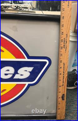 VINTAGE Dickies LIGHT UP SIGN STORE ADVERTISING 28X16