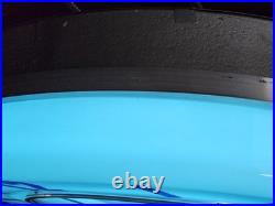 VINTAGE LARGE NEON CLOCK 1950s-1960s NICE-LOOKING WORK'S RARE