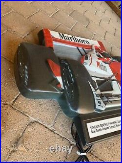 VINTAGE Marlboro Penske Light Up SIGN Indy Car PHILIP MORRIS Racing