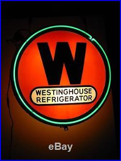 Vintage Neon Westinghouse Mazda Advertising Sign-double Sided Rare