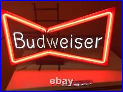 VIntage Budweiser Neon Sign Works Great