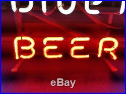 (VTG) 1960s Pabst blue ribbon beer neon light up sign game room man cave rare