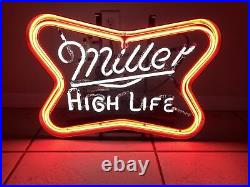 VTG 1978 Miller High Life Beer Neon Light Sign Bar Multi Flashing Local PU
