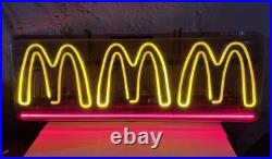 VTG 1990s MCDONALD'S NEON STORE DISPLAY SIGN ARCH FAST FOOD GAMING ADVERTISING VTG 1990s MCDONALD'S NEON STORE DISPLAY SIGN ARCH FAST FOOD GAMING ADVERTISING