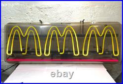 VTG 1990s MCDONALD'S NEON STORE DISPLAY SIGN ARCH FAST FOOD GAMING ADVERTISING VTG 1990s MCDONALD'S NEON STORE DISPLAY SIGN ARCH FAST FOOD GAMING ADVERTISING