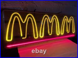 VTG 1990s MCDONALD'S NEON STORE DISPLAY SIGN ARCH FAST FOOD GAMING ADVERTISING VTG 1990s MCDONALD'S NEON STORE DISPLAY SIGN ARCH FAST FOOD GAMING ADVERTISING