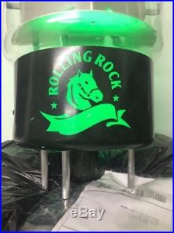 (VTG) 2006 Rolling Rock 33 Amplifier Tube Beer Neon light up Sign bar Brewery