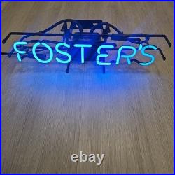 VTG Foster's Beer Neon Lighted Sign RARE HTF