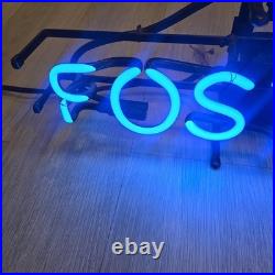 VTG Foster's Beer Neon Lighted Sign RARE HTF