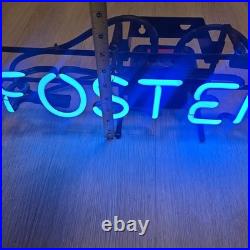 VTG Foster's Beer Neon Lighted Sign RARE HTF