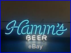 (VTG) Hamms beer neon light up back bar sign game room man cave rare