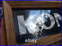 VTG KONICA Camera Rainbow Light Up Sign Photography Store Advertising Sign