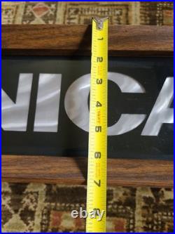 VTG KONICA Camera Rainbow Light Up Sign Photography Store Advertising Sign