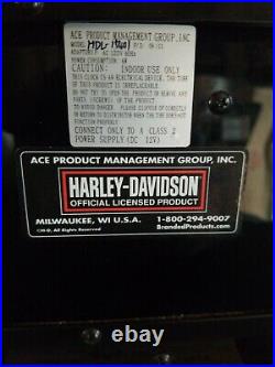 (VTG) harley Davidson motorcycle bike neon light up sign Milwaukee wi Authentic