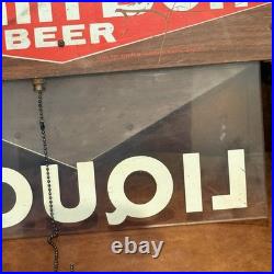 Very Rare VTG Diamond Grain Belt Beer Bar Lighted Neon Sign VHTF LIQUOR Placard