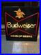 Vintage1985_Budweiser_King_of_Beer_Blue_Lighted_Sign_WORKS_Faux_Neon_ManCave_Bar_01_bcyg