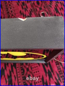 VintageDC ComicsBatman InsigniaNeon Wall SignWorking Damage On Top