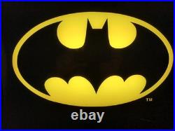 VintageDC ComicsBatman InsigniaNeon Wall SignWorking Damage On Top