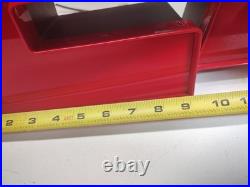 Vintage 12 Neon Sign Light Up Metal Red Letters EAT Diner Cafe Restaurant
