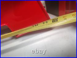 Vintage 12 Neon Sign Light Up Metal Red Letters EAT Diner Cafe Restaurant