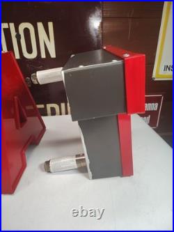 Vintage 12 Neon Sign Light Up Metal Red Letters EAT Diner Cafe Restaurant