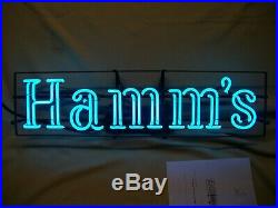 Vintage 1940's-50's HAMM'S BEER neon sign RARE SELLING DUTCH AUCTION STYLE