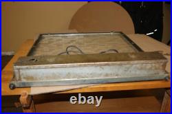 Vintage 1940's Metal & Glass Lighted Restaurant 21 Counter Display Neon Sign