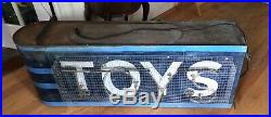 Vintage 1940s TOYS Double Sided Neon Store Display Sign