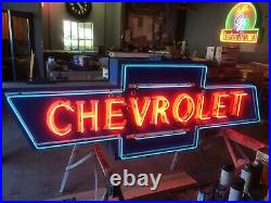 Vintage 1950's Chevrolet Dealership Neon Sign