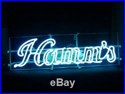 Vintage 1950's Hamm's Beer Neon Sign 23 3/4 Long X 7 5/8 Tall Excellent