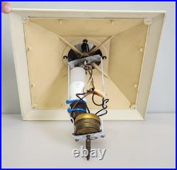 Vintage 1960's Enjoy COCA-COLA Open Lantern Light Rotating Hanging Display Sign