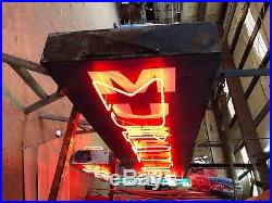 Vintage 1960s MURPHs Grill, Antique Neon Sign / Large 2-Sided, Anderson SC