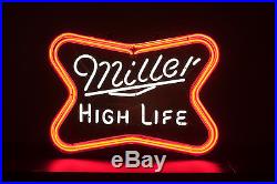 Vintage 1970's 80's Miller High Life NEON Sign, Beer Ex+ Miller Brewing