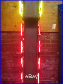 Vintage 1970's JOPPY'S BAR Antique Two-Sided Neon Sign