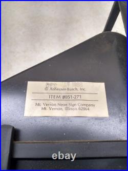 Vintage 1988 Budweiser Guitar Neon Sign, Man Cave, Shop, Bar, Made In USA