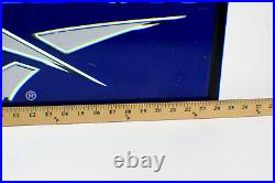 Vintage 1990's Reebok Framed Neon Light Display Retail Sign WORKS