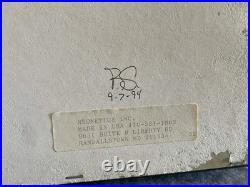 Vintage 1994 Boulevard of Broken Dreams Double Neon Sign Display by Neonetics