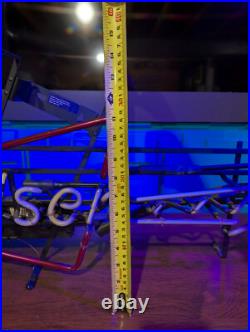 Vintage 1997 Neon BUDWEISER Bow Tie Guitar Sign (REAL NEON) Double Boxed