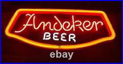 Vintage 20x16 Pabst Andeker Beer Lighted Neon Bar Sign PBR Vintage 20x16 Pabst Andeker Beer Lighted Neon Bar Sign PBR