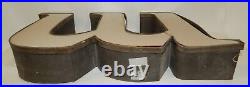 Vintage 24 Neon Sign Letter Big Letter M Works