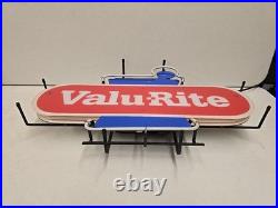 Vintage 31 Valu-Rite Pharmacy Advertising Everbrite Lighted Neon Sign