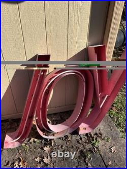 Vintage 38 Neon Enjoy Letters From Coca Cola Plant Harahan LA