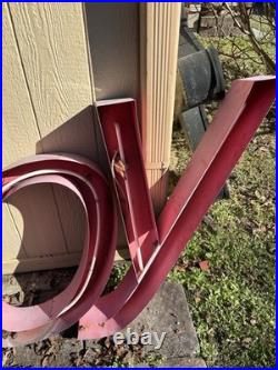 Vintage 38 Neon Enjoy Letters From Coca Cola Plant Harahan LA