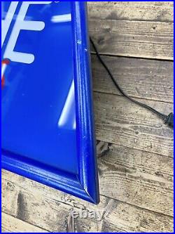Vintage 80/90's Jordache jeans Neon Light Up Sign For Store Retail