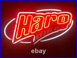 Vintage 90's HARO BICYCLE BMX Neon Sign 28 x 15