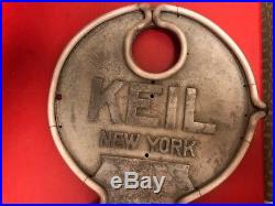 Vintage Advertising Keys Made Sign 27. Aluminum With Neon By Kiel New York