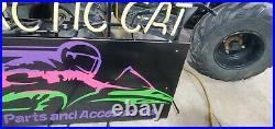 Vintage Arctic Cat Neon Light Sign Man Cave Garage, Game Room, Bar 90's 2000's