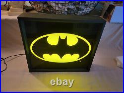 Vintage Batman Neon Wall Light Sign