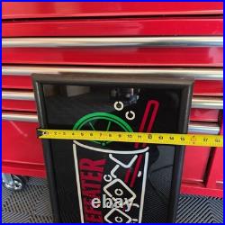 Vintage Beefeater Gin Light Up Faux Neon Cocktail Bar Sign Glass Graphic