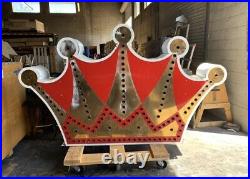 Vintage Best Western Porcelain Chasing Light Neon Sign